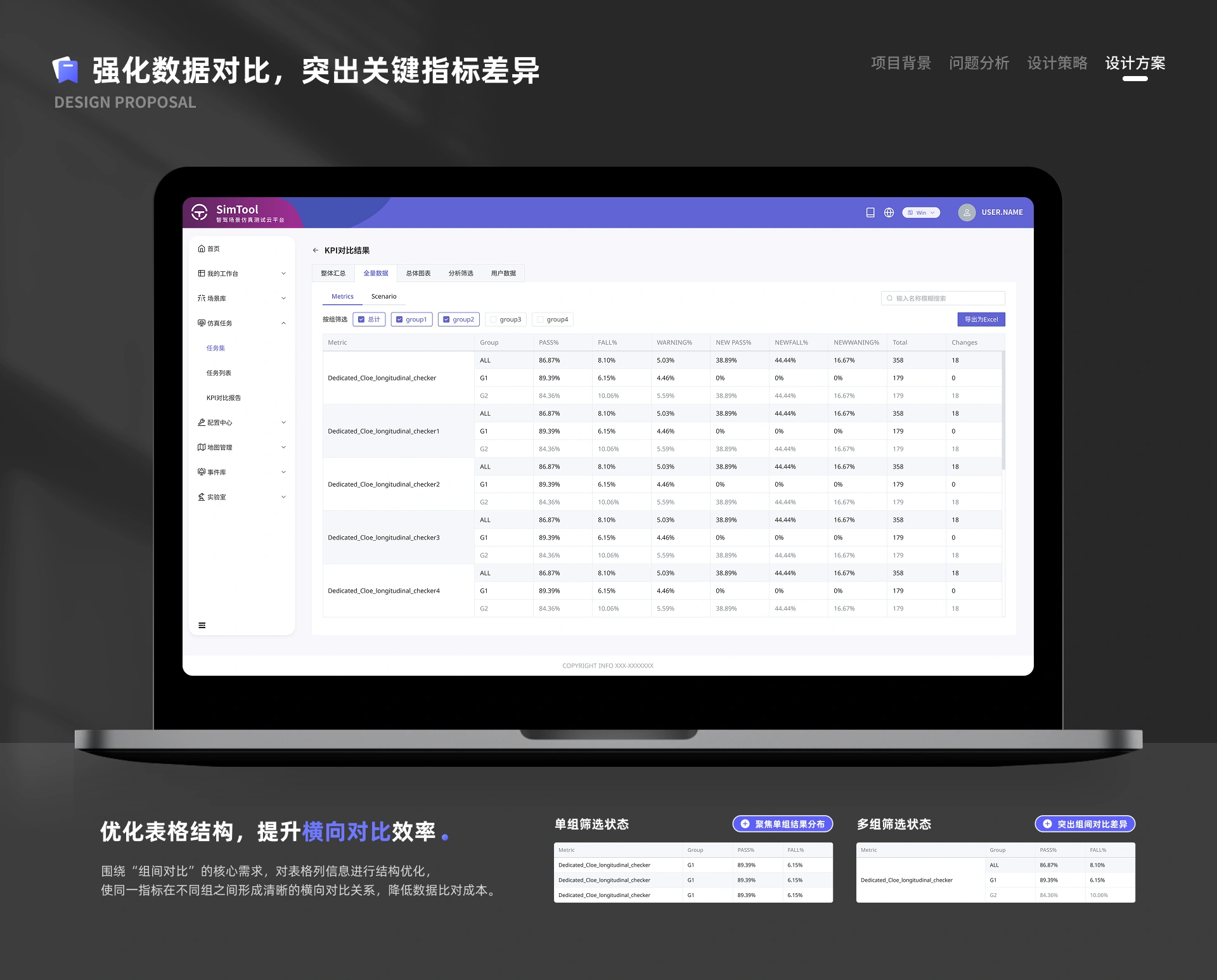 仿真数据对比分析系统项目内容 13